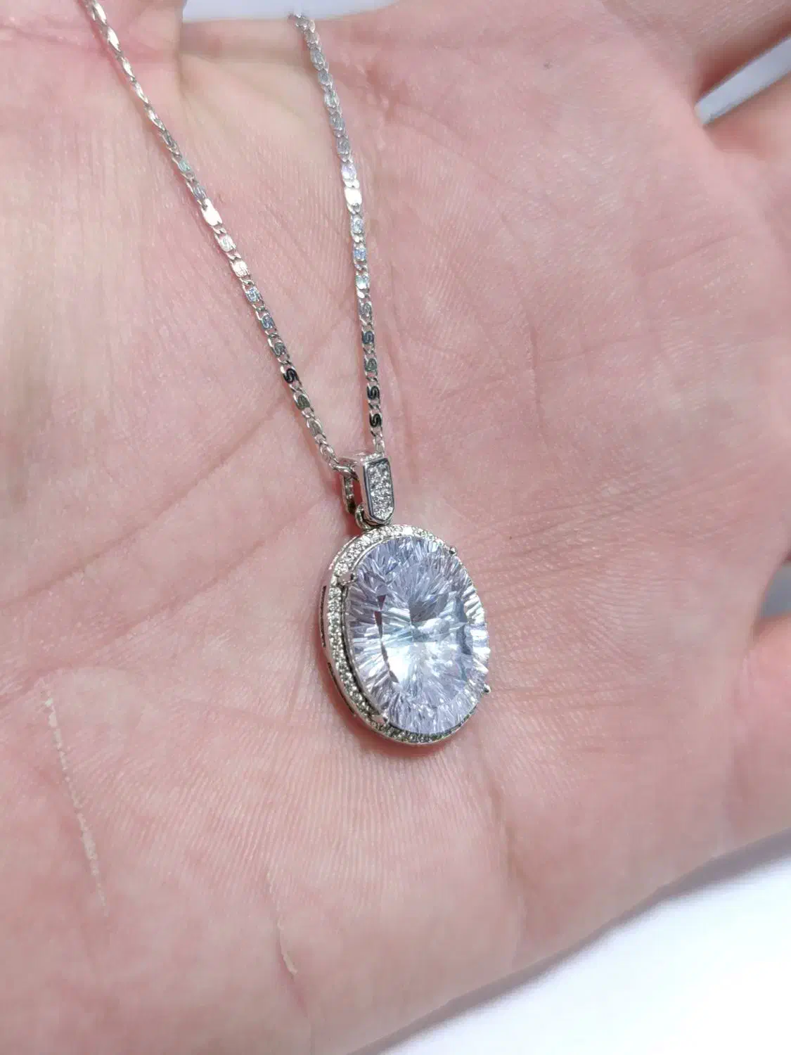 گردنبند نقره زنانه هدیه روز مادر|جواهرات|شیراز, شاهچراغ|دیوار