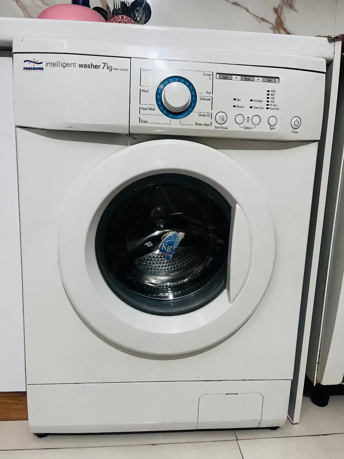لباسشویی ۷ کیلو اوتوماتیک پاکشوما موتور ال جی|ماشین لباسشویی و خشککن لباس|تربت جام, شاد|دیوار