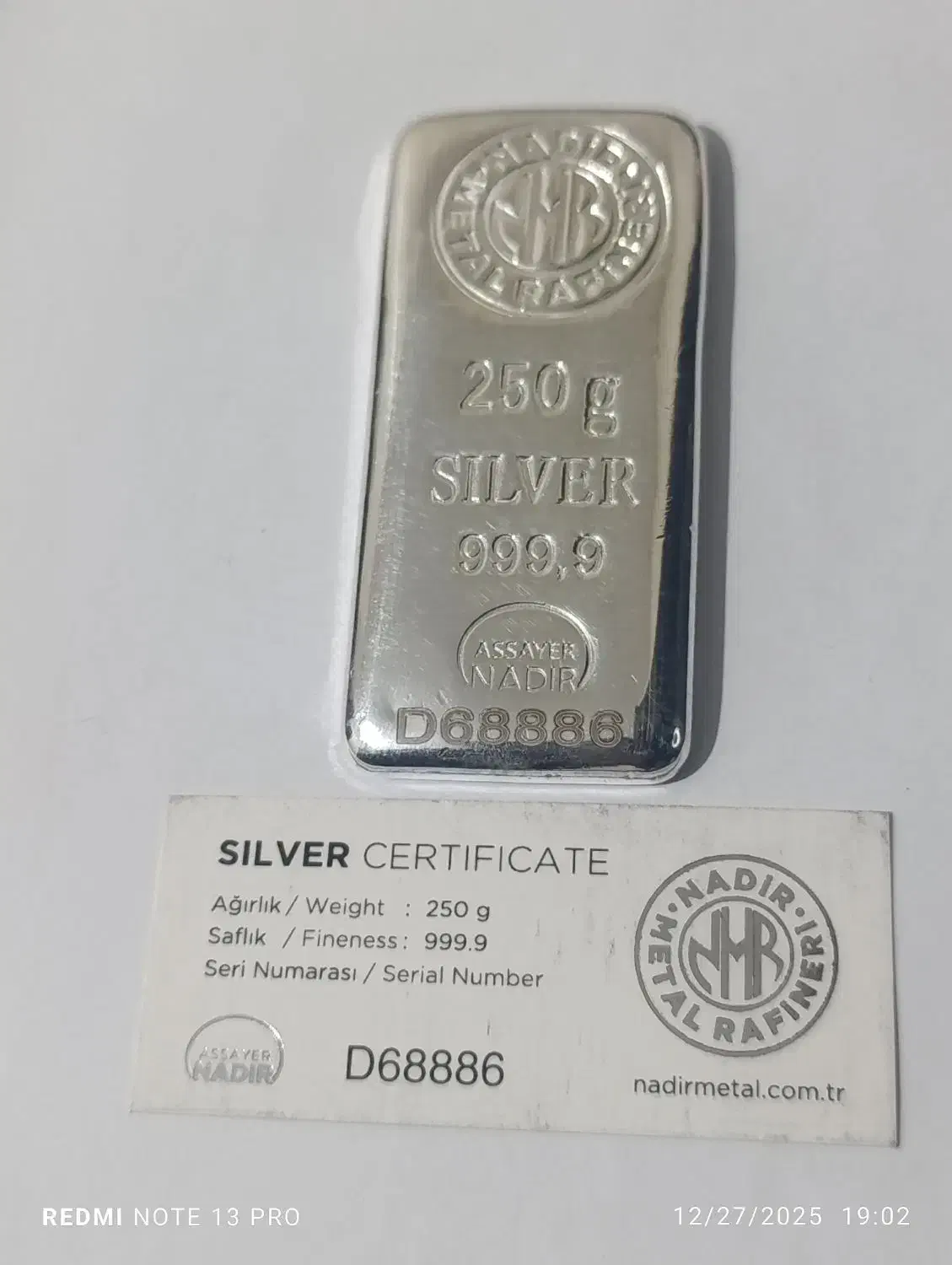 شمش نقره ندیر ترکیه|جواهرات|پرند, فاز ۳|دیوار