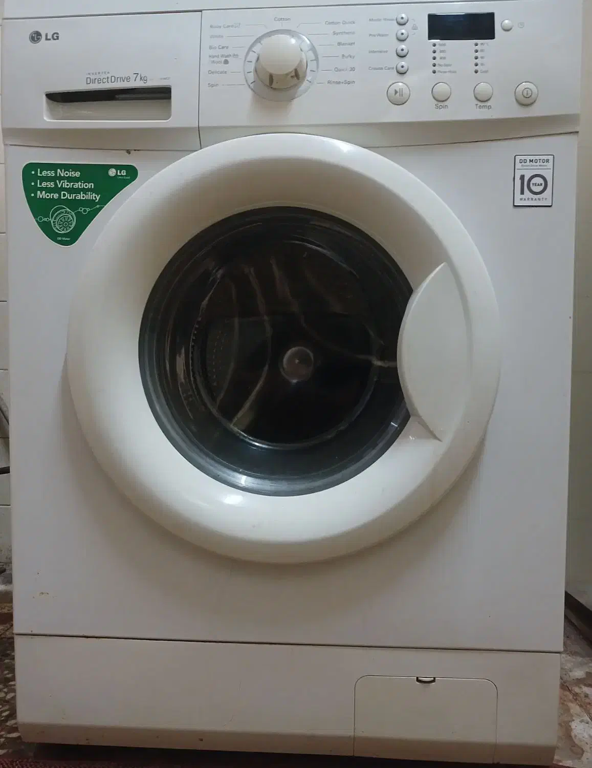 ماشین لباسشویی ۷ کیلویی درحدنو الجی اصل کره و|ماشین لباسشویی و خشککن لباس|رشت, پیرسرا|دیوار