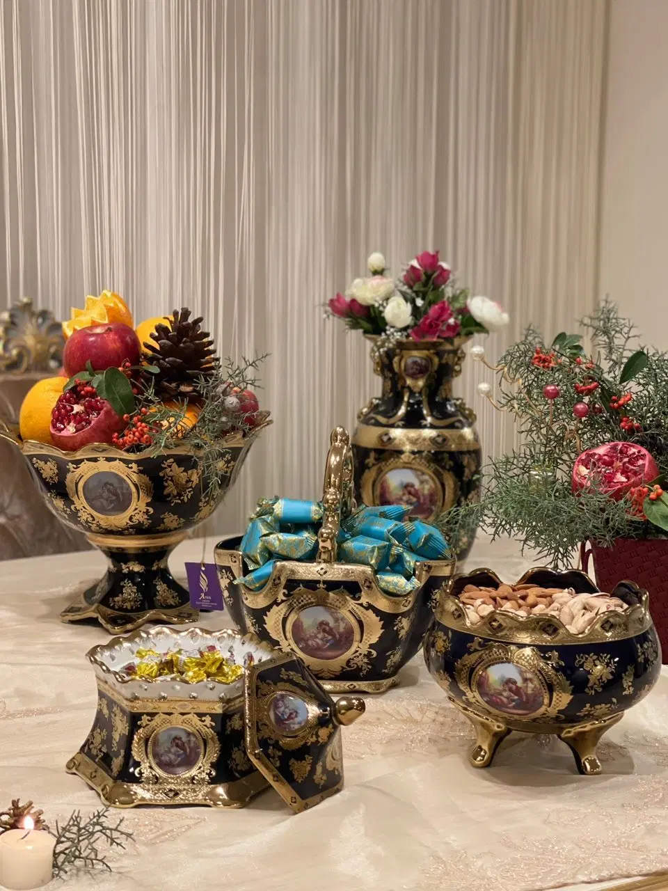 جهیزیه میوه خوری شیرینی خوری شکلاتخوری|ظروف سرو و پذیرایی|تهران, ملکآباد|دیوار
