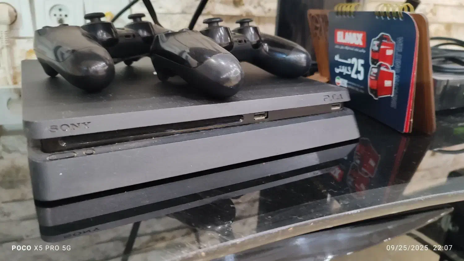 ps4 اسلیم دو دسته نیم ترا|کنسول، بازی ویدئویی و آنلاین|بابل, |دیوار
