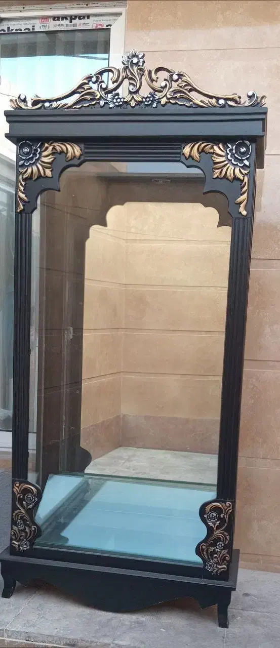 ویترین چوبی سلطنتی - بوفه|بوفه، ویترین، کنسول|پلدشت, |دیوار