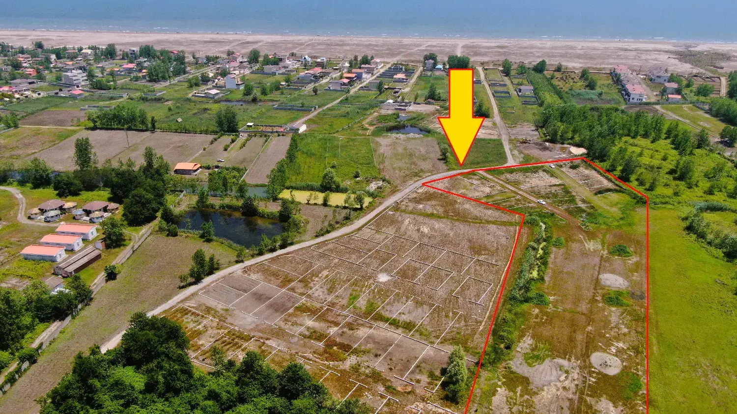 زمین شهرکی در شهرک ساحلی 60 قطعه ای سرمایه گذاری|فروش زمین و ملک کلنگی|رشت, پاستوریزه|دیوار