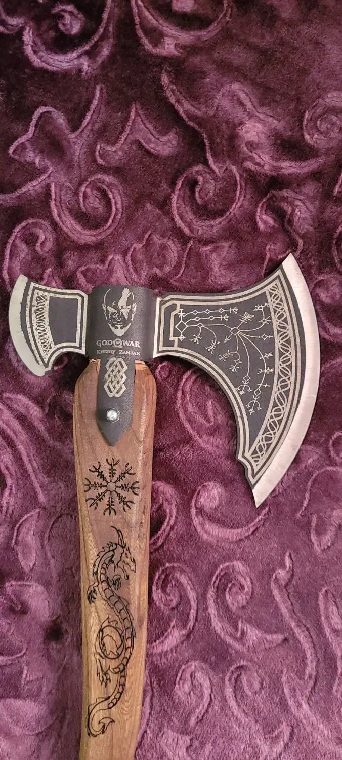 طبر کلکسیونی سایز بزرگ از بازی God of War|کلکسیون و سرگرمی|احمدآبادمستوفی, |دیوار