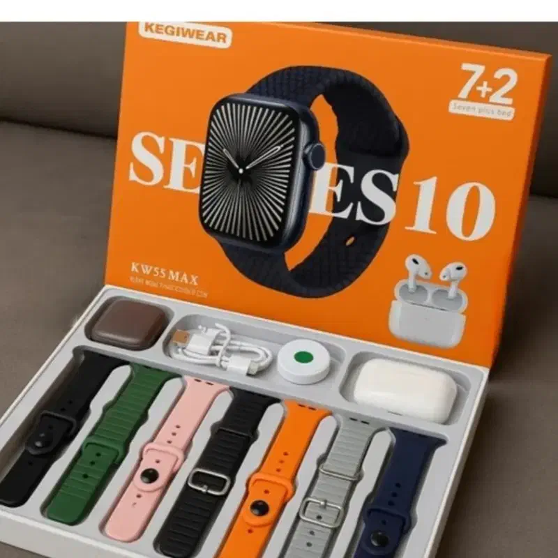 ساعت هوشمند دارای ایرپاد برند ککیور مدل kw55max|ساعت|تبریز, |دیوار