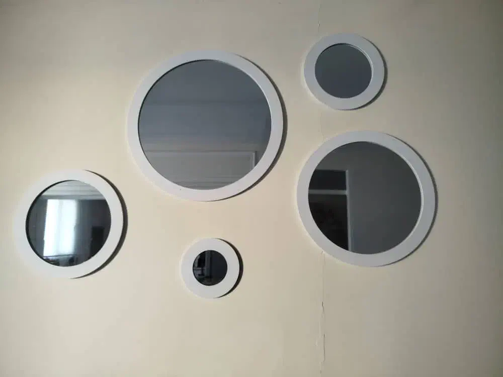 اینه شیک ۵تایی|آینه|همدان, |دیوار