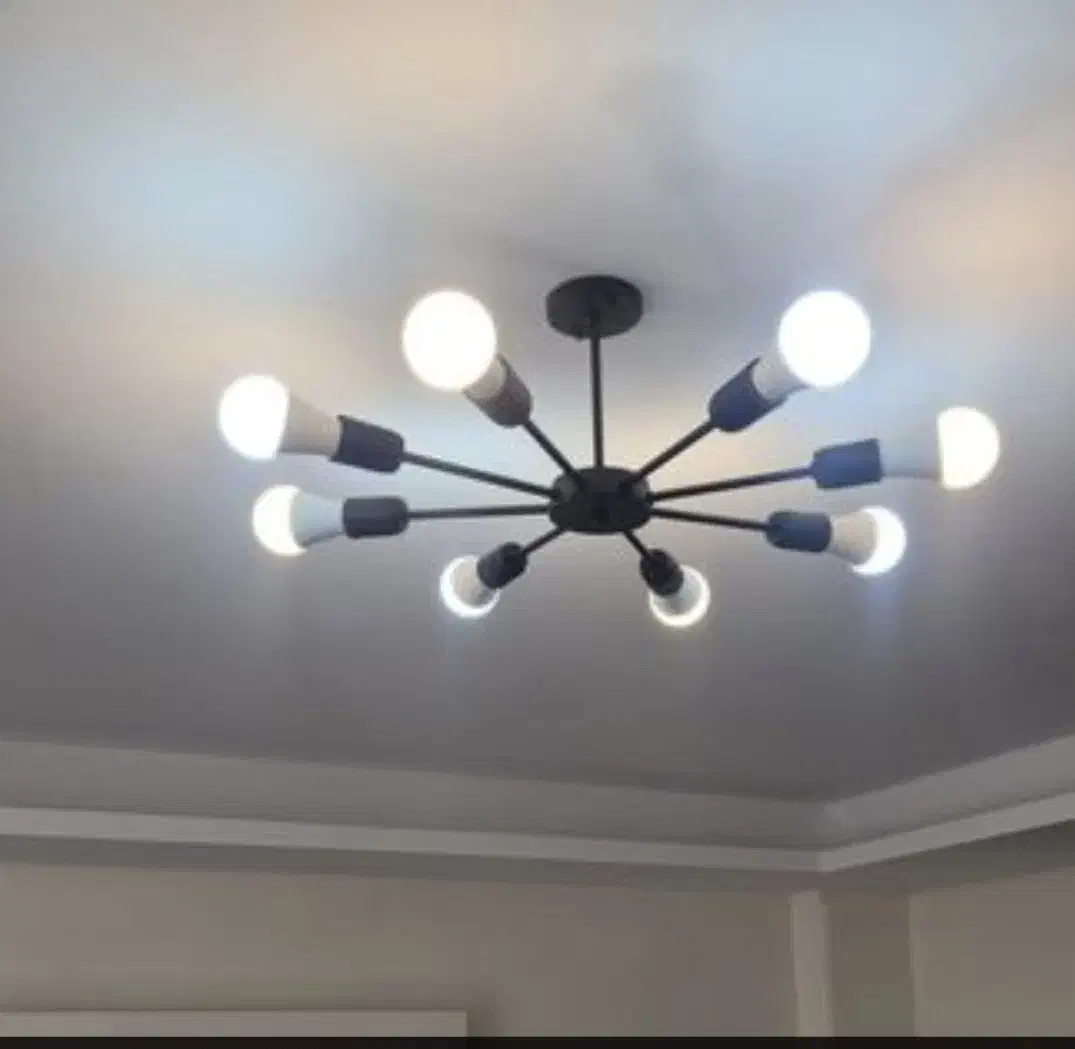 فروش لوستر ۱۰ شعله ۶شعله ۴ شعله|لوستر و چراغ آویز|تبریز, |دیوار