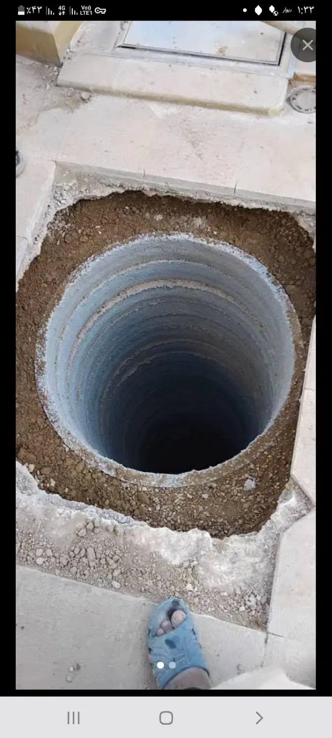 چاه کن مغنی حفر چاه کنی|خدمات پیشه و مهارت|شیراز, گل سرخ|دیوار