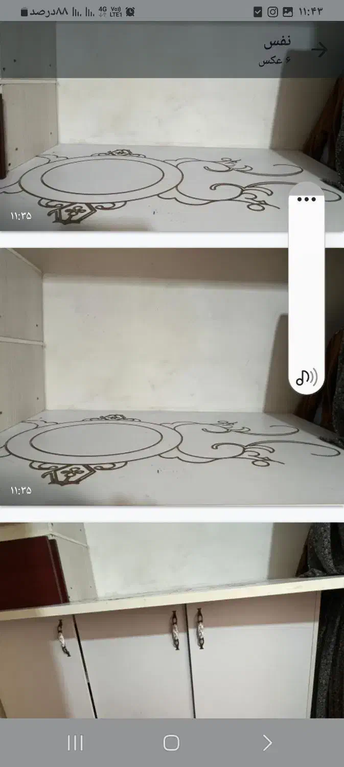 کابینت جزیره ۷۹ سانت عرض ۱۸۰ طول ۱۲۰ ارتفاع|مصالح و تجهیزات ساختمان|شهریار, کهنز|دیوار