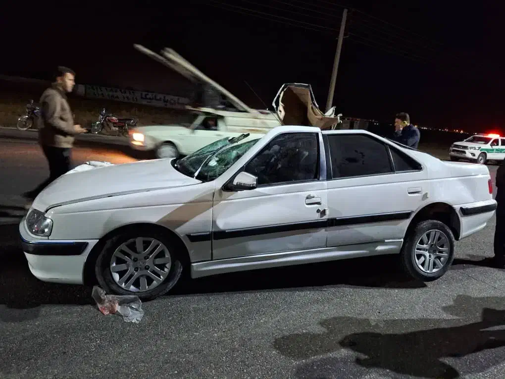 پژو پارس مدل ۱۴۰۱ تصادفی|خودرو سواری و وانت|تاکستان, |دیوار