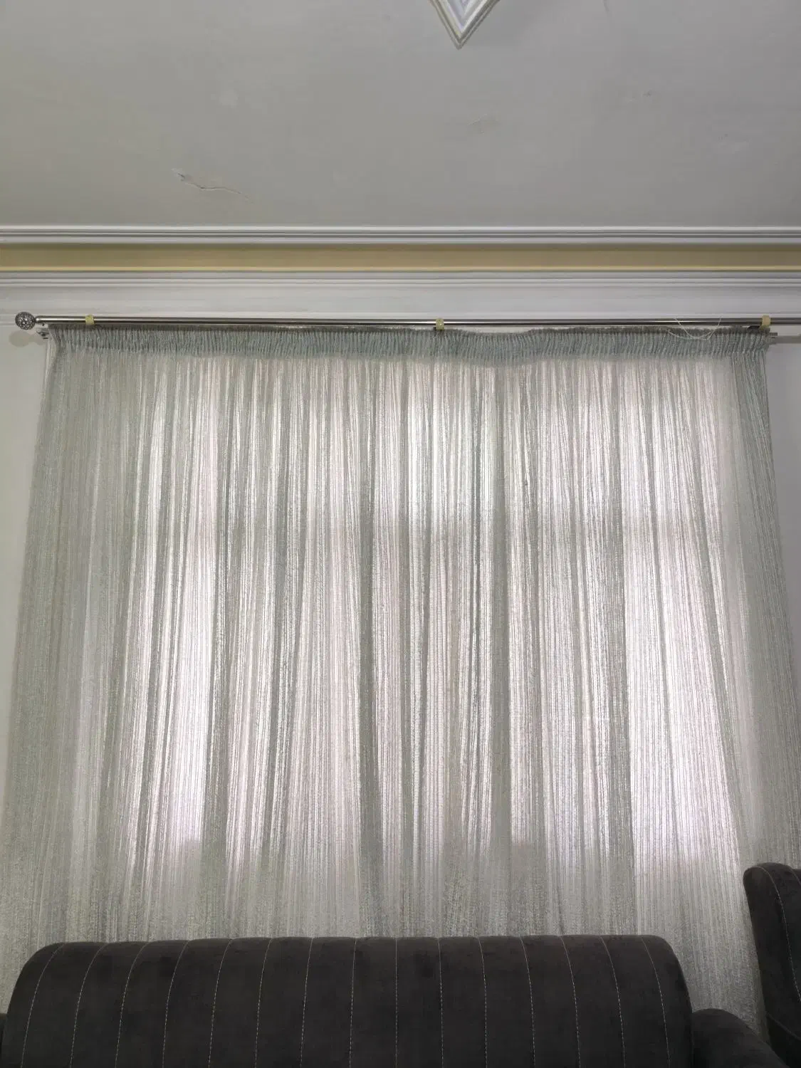 پرده ی  توری 18 متری|پرده، رانر، رومیزی|بندر ترکمن, |دیوار