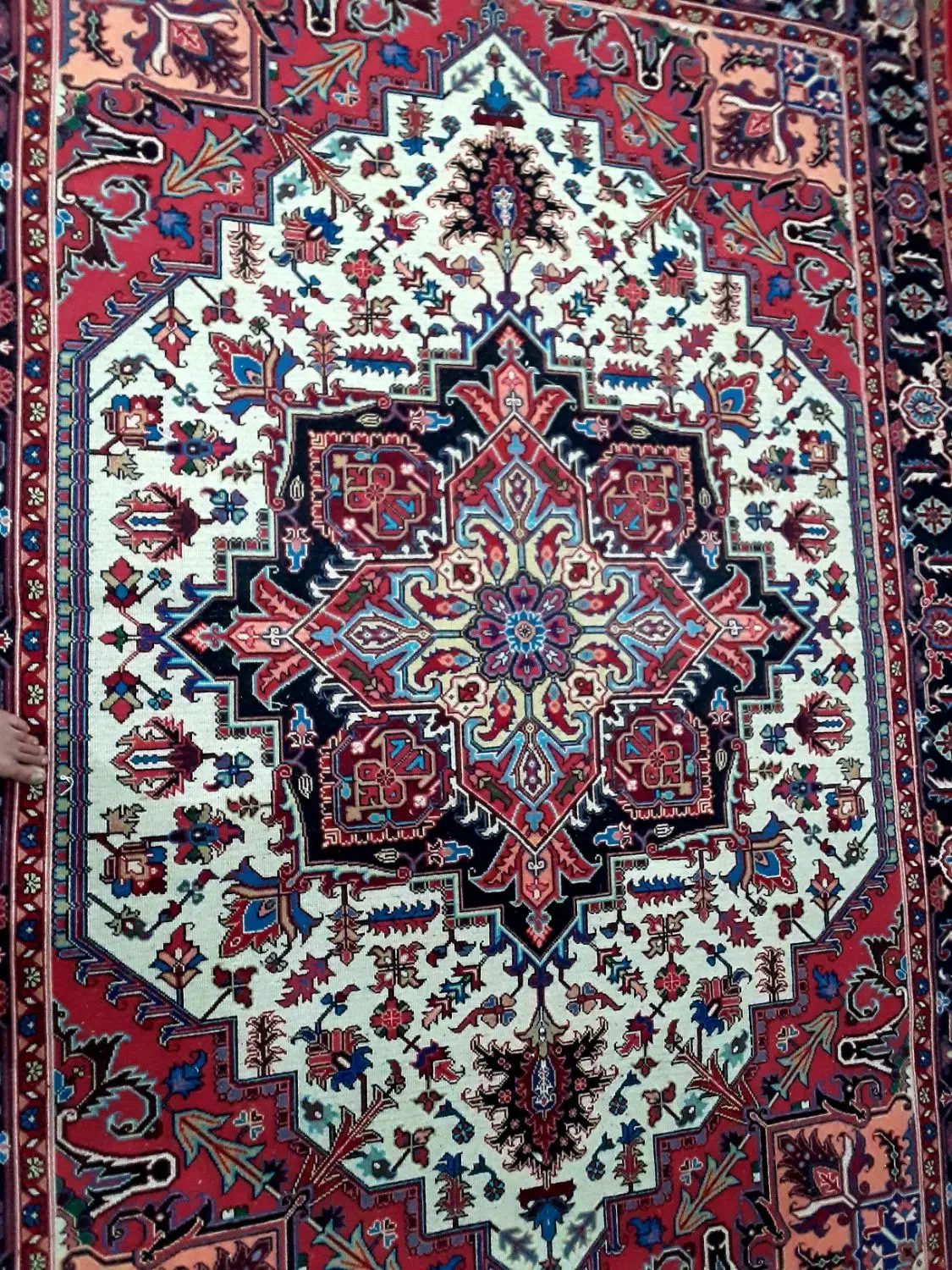 یک جفت فرش۹متری|فرش|بستان آباد, |دیوار