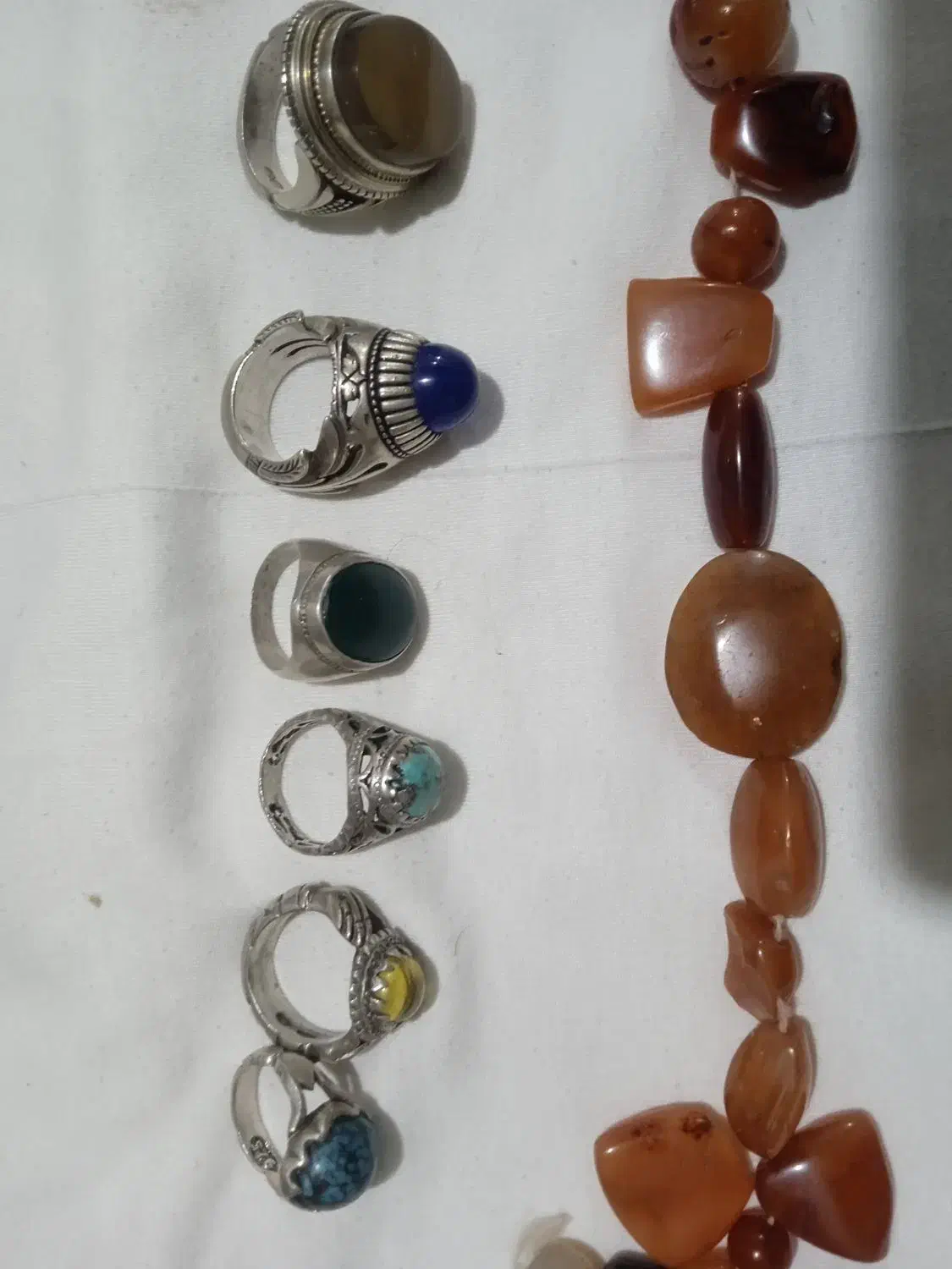 انگشتر نقره|زیورآلات و اکسسوری|بهارستان, |دیوار