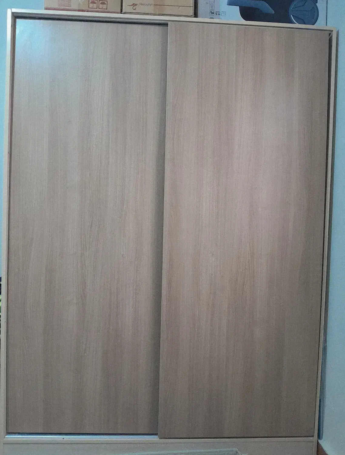 کمد لباس با رگال و یک طبقه جای لباسی نوی نو|جاکفشی، کمد، دراور|تهران, مجیدآباد|دیوار