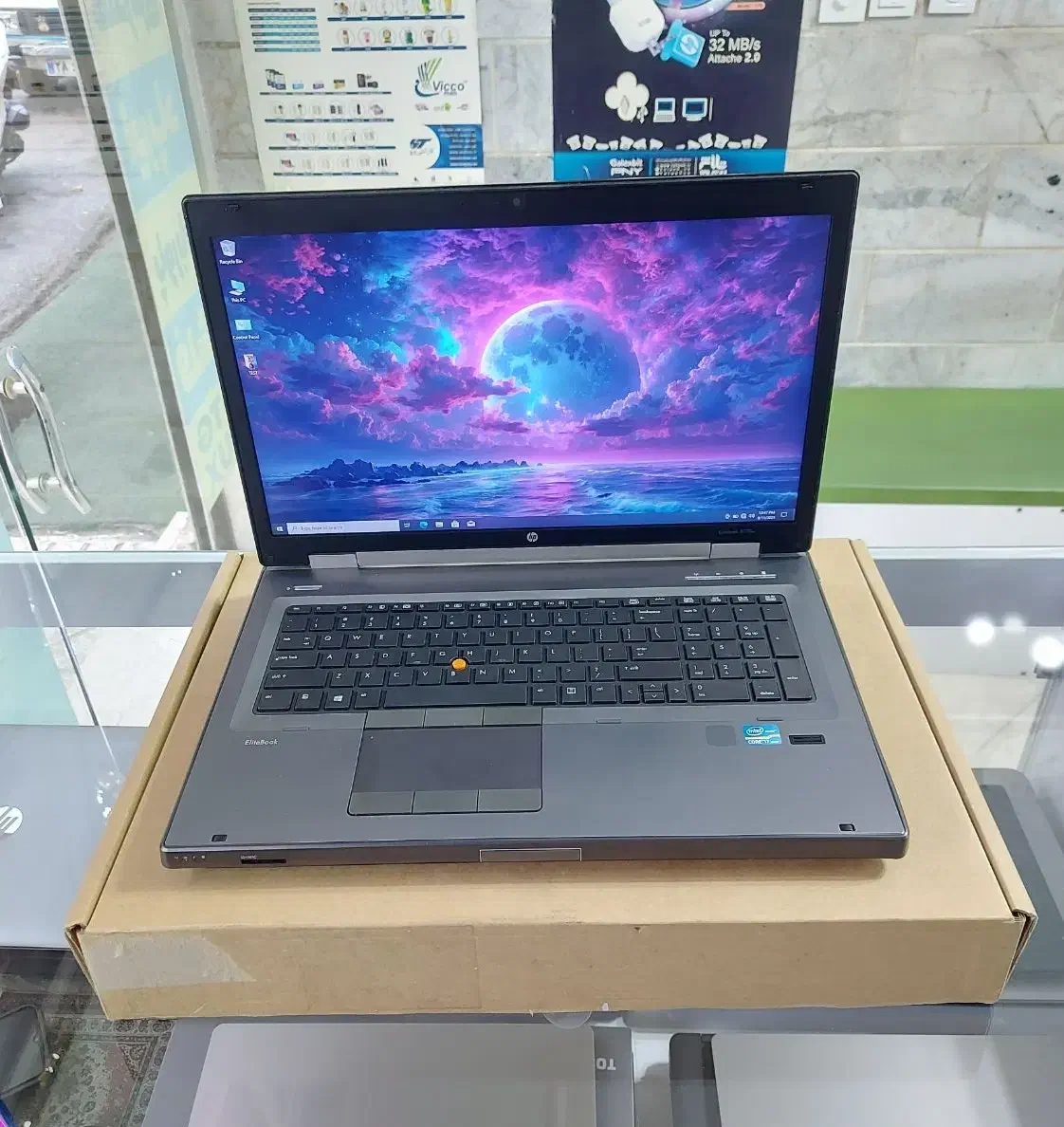 لپتاپ اچ پی HP 8770W i7 RAM16 SSD256 Nvidia4Gb|رایانه همراه|کرج, گلشهر|دیوار