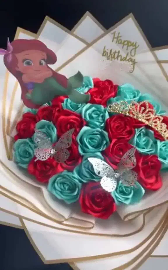 دسته گل های عروسکی و کهکشانی|گل مصنوعی|اردبیل, |دیوار