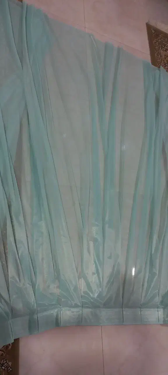 پرده حریر نونو درجه یک جنس پارچه|پرده، رانر، رومیزی|فردیس, فردیس|دیوار