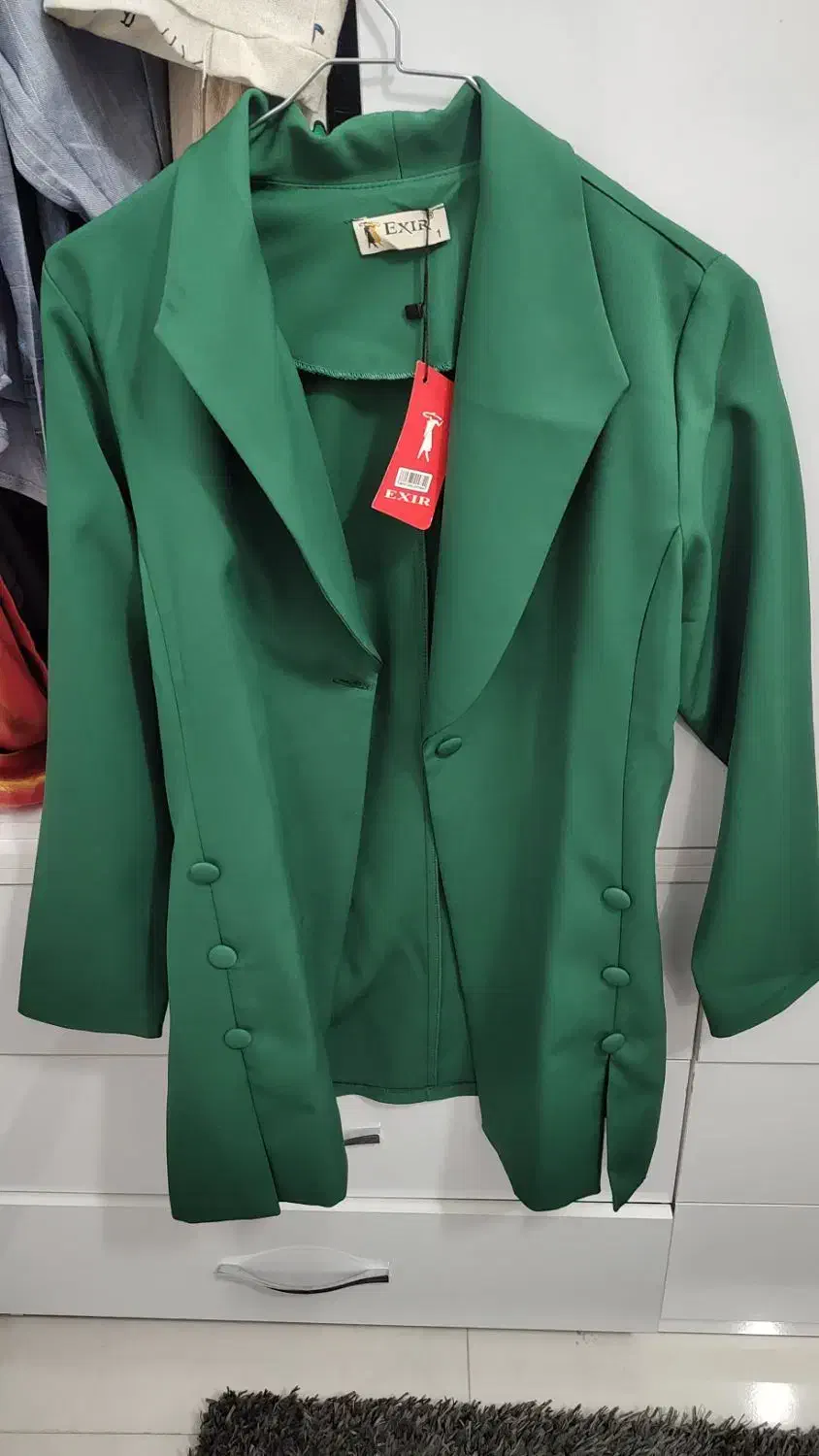 کت تک سبز رنگ قیمت 500|لباس|خمین, |دیوار