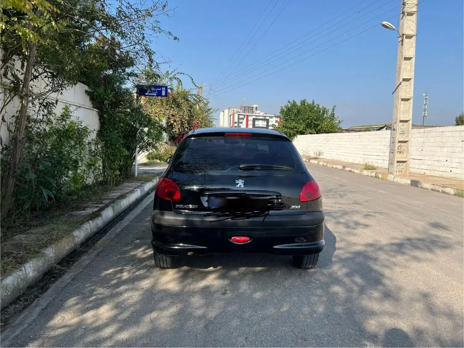 ۲۰۶اتاق تعویض مدل ۸۵ رنگ مشکی|خودرو سواری و وانت|بابلسر, |دیوار