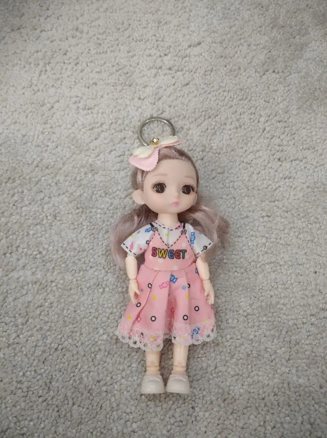 عروسک دختر مفصلی چشم تیله ای|اسباببازی بچه|تهران, نبی اکرم|دیوار