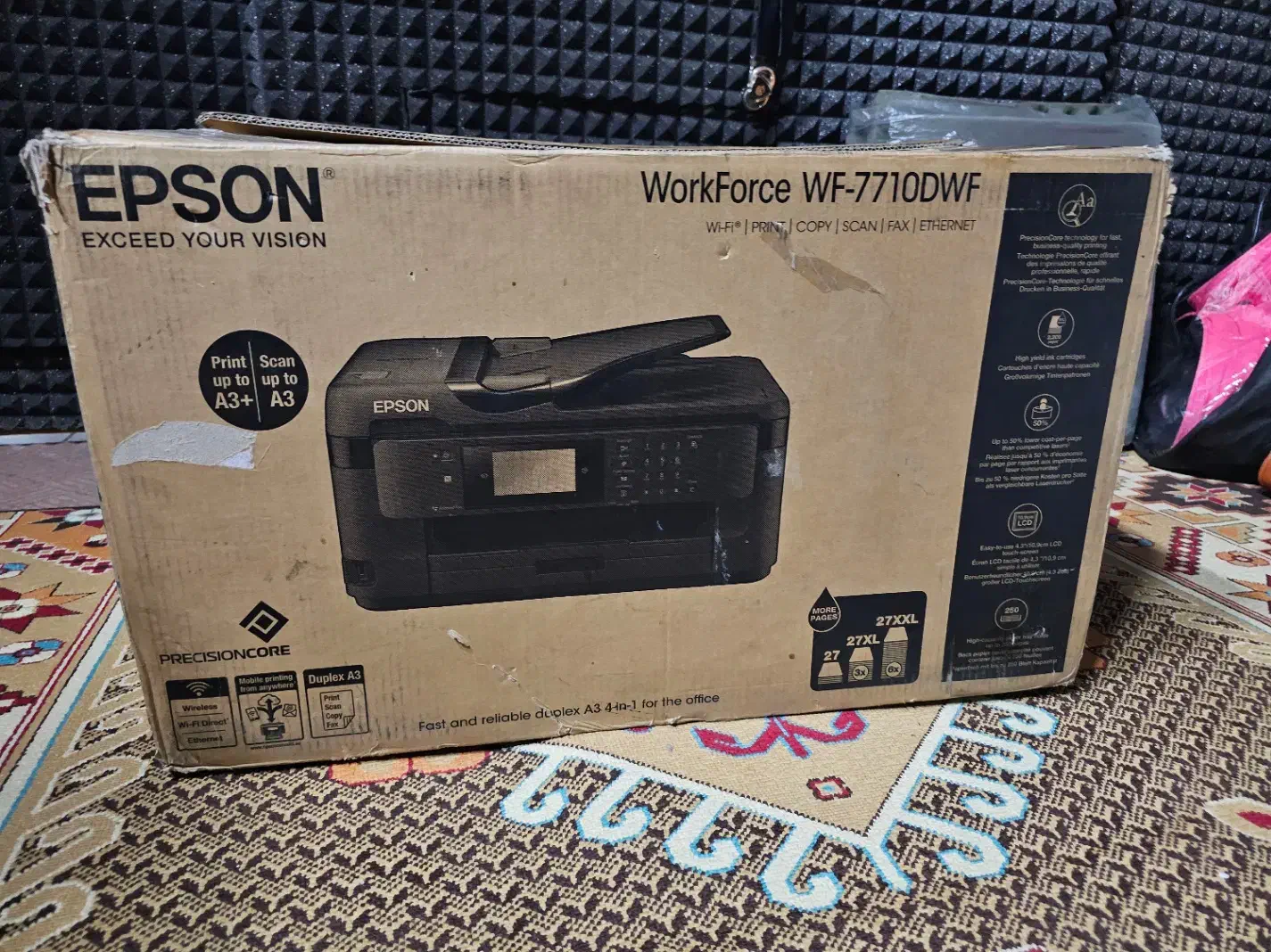 پرینتر چندکاره جوهرافشان اپسون مدل WF-7710|پرینتر، اسکنر، کپی، فکس|تهران, چیتگر جنوبی|دیوار