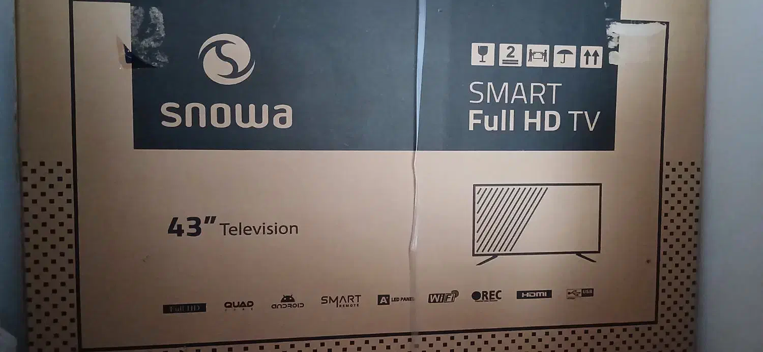 تلویزیون LED 43 اسنوا|تلویزیون و پروژکتور|نهاوند, |دیوار