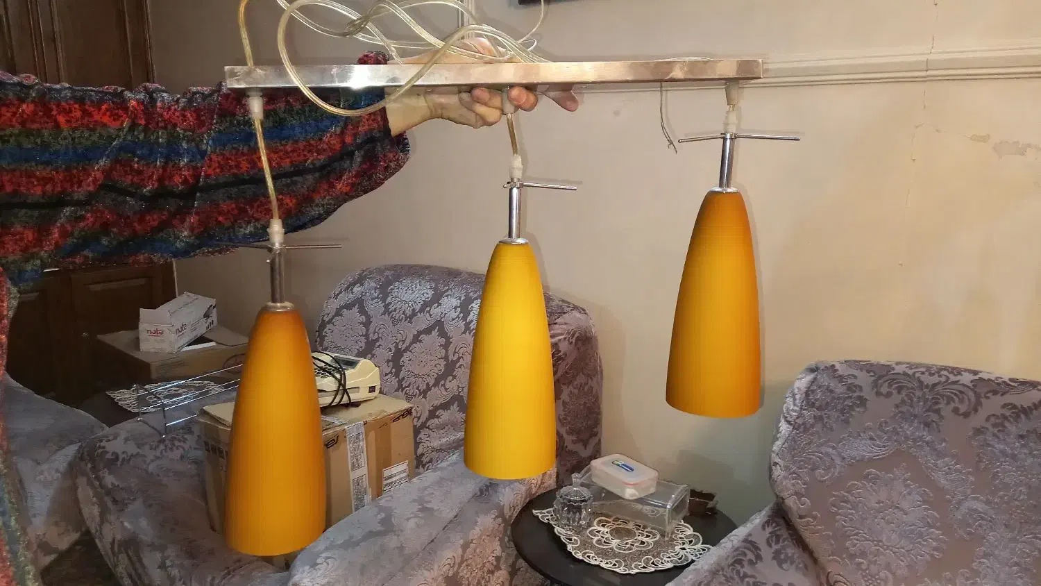 لوستر|لوستر و چراغ آویز|مشهد, جانباز|دیوار