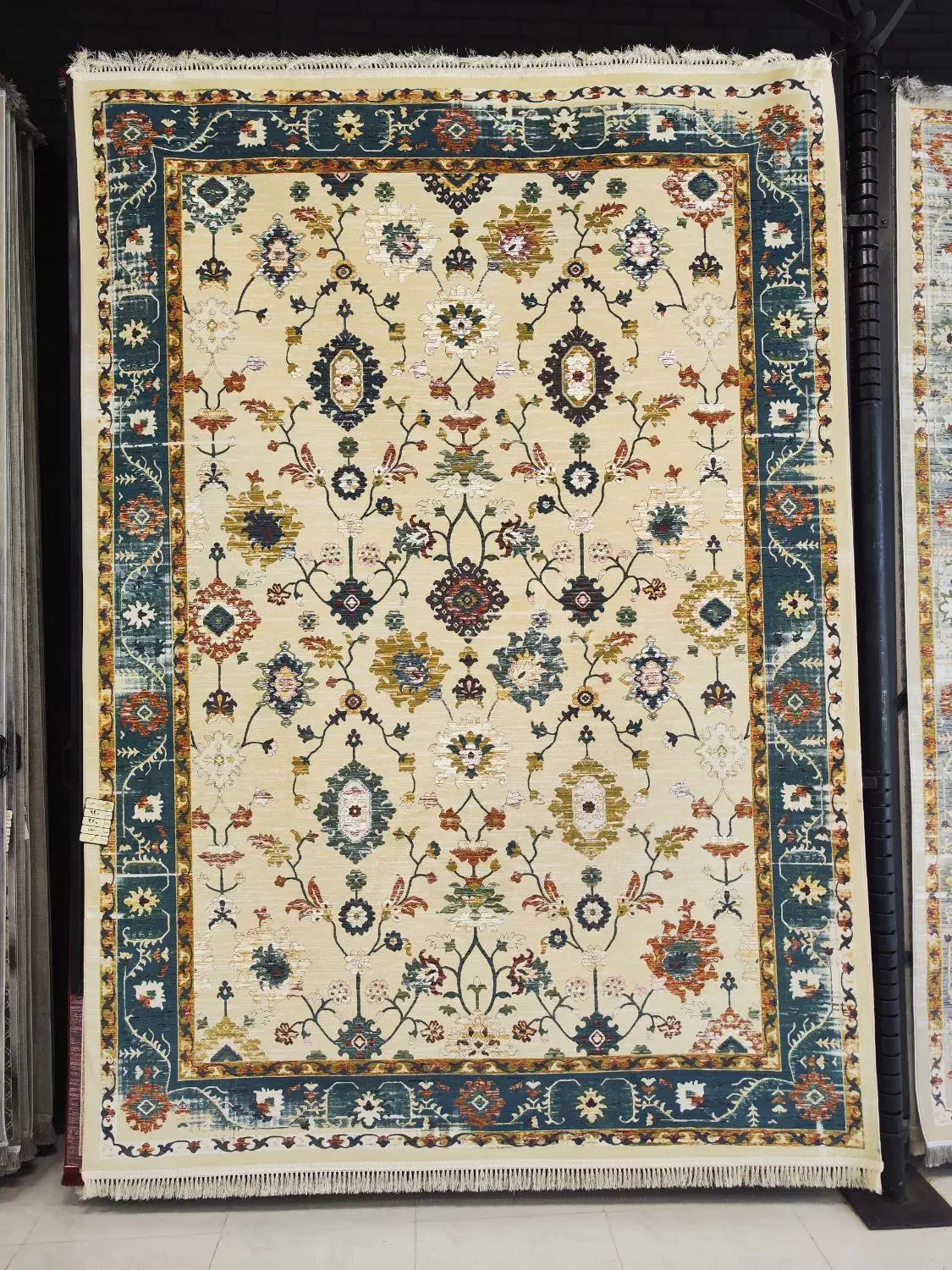 فرش ۱۲متری ۳۶۰۰تراکم گلبرجسته تمام نخ اکریلیک|فرش|خرمآباد, |دیوار