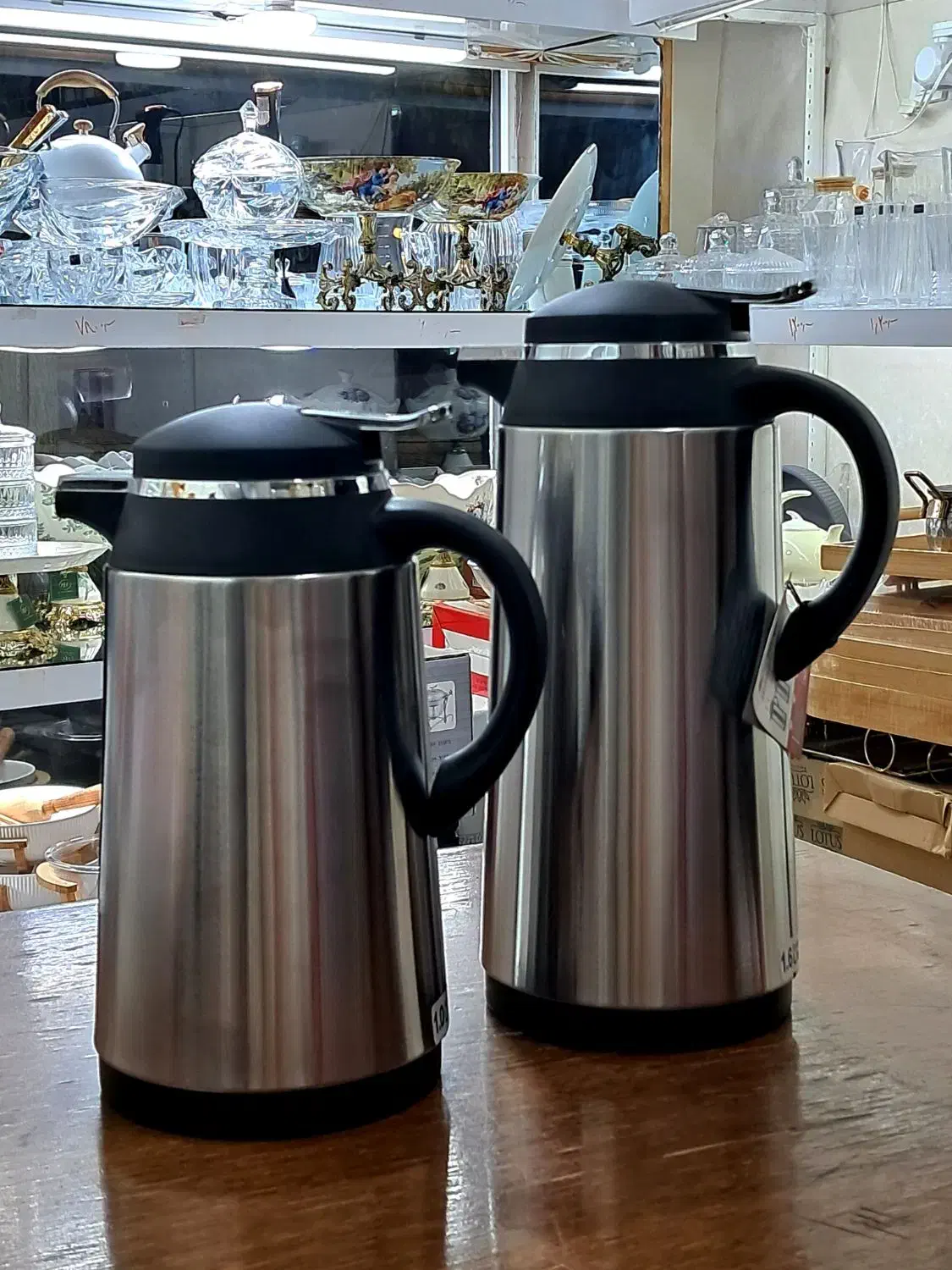 فلاسک چای ۱ و ۱/۶ لیتری مارک KST|ظروف نگهدارنده، پلاستیکی، یکبارمصرف|قره ضیاالدین, |دیوار