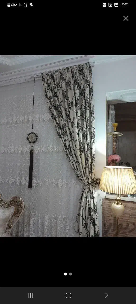 پرده شیک ۳در۳|پرده، رانر، رومیزی|قم, باسکول|دیوار