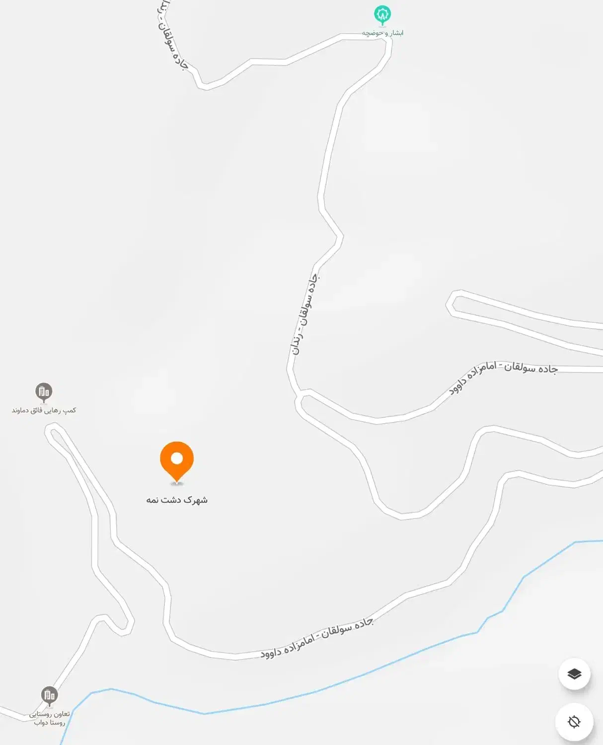 فروش زمین شهرک نمه امامزاده داوود|فروش زمین و ملک کلنگی|کن, |دیوار