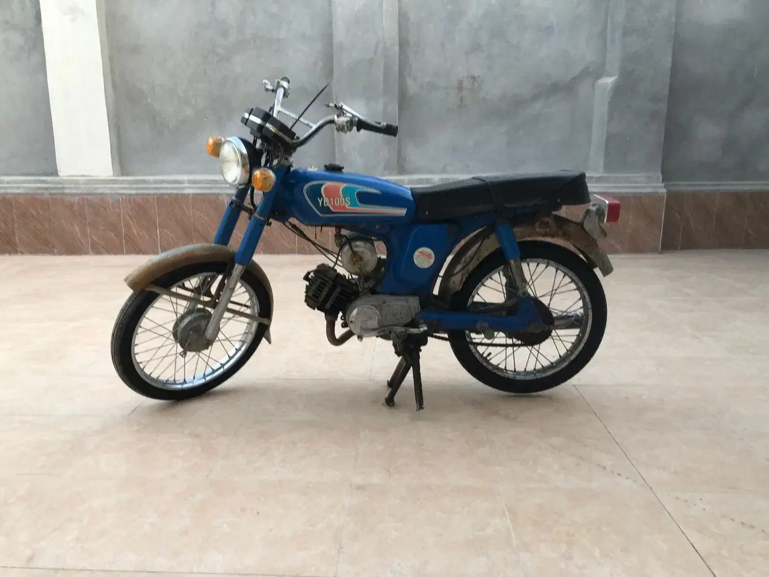 یاماها100بستک|موتورسیکلت|بستک, |دیوار