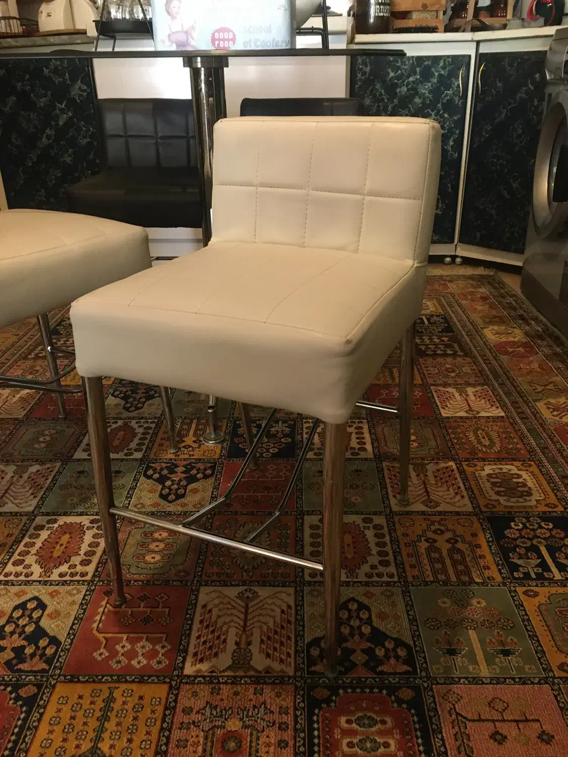 میز ناهار خوری استیل چرم|میز و صندلی غذاخوری|شهرکرد, |دیوار