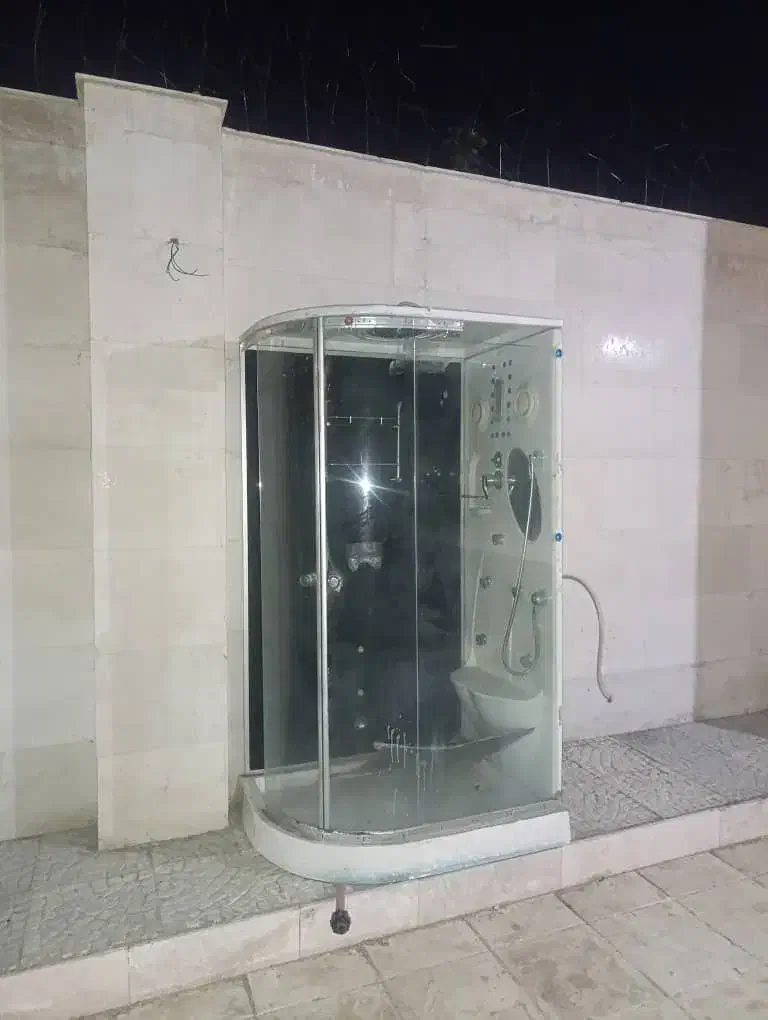 حمام شیشه ای سیار/پرتابل|مصالح و تجهیزات ساختمان|مشهد, میان ولایت|دیوار