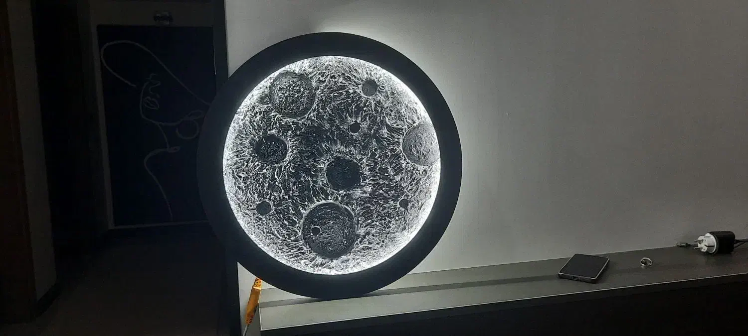 تابلو ماه|تابلو، نقاشی، عکس|کرج, شهرک فهمیده|دیوار