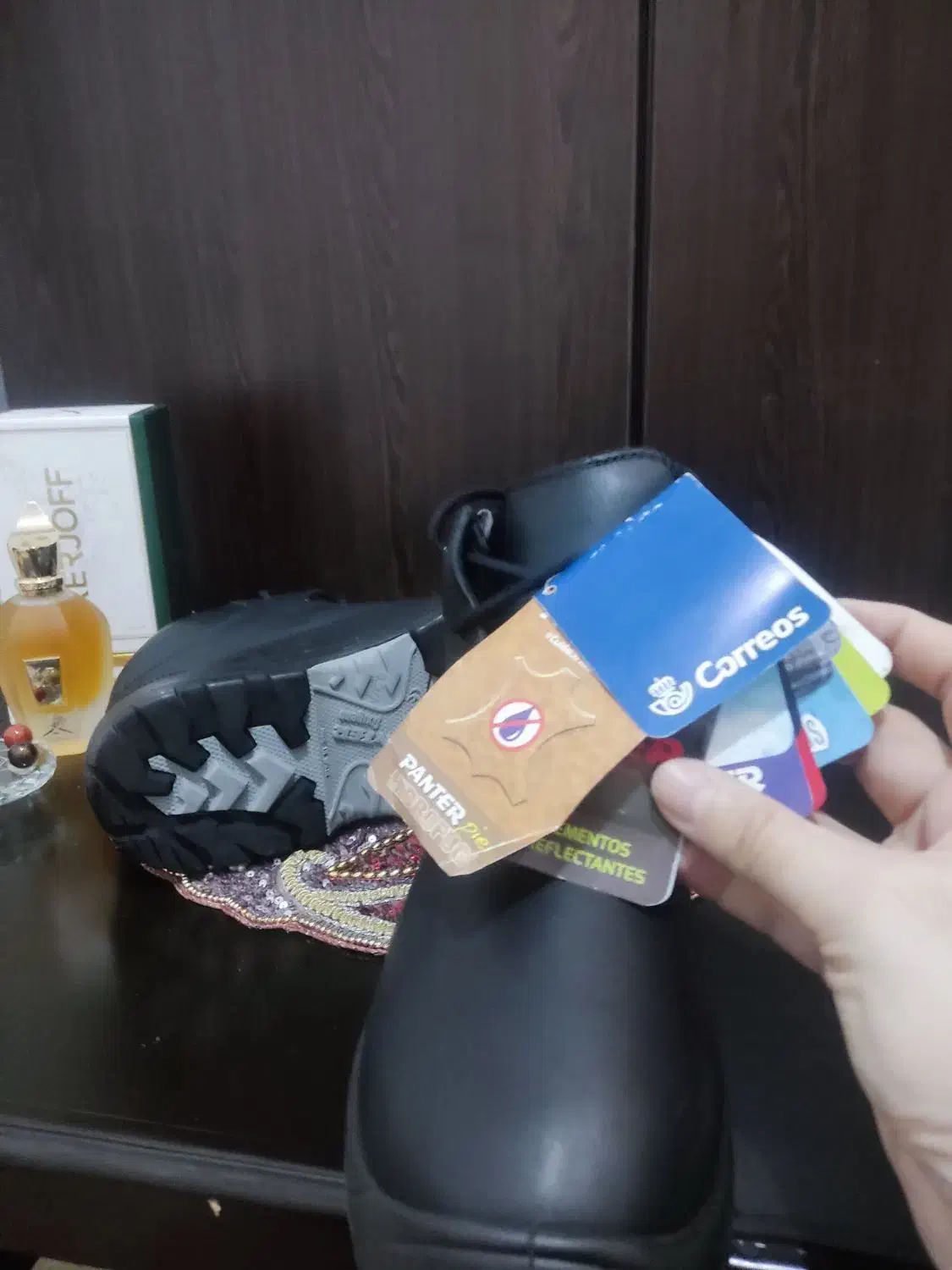 کفش نیم بوت اسپانیایی تمام چرم پنتر آکبند سایز ۴۴|کیف، کفش، کمربند|رشت, منظریه|دیوار