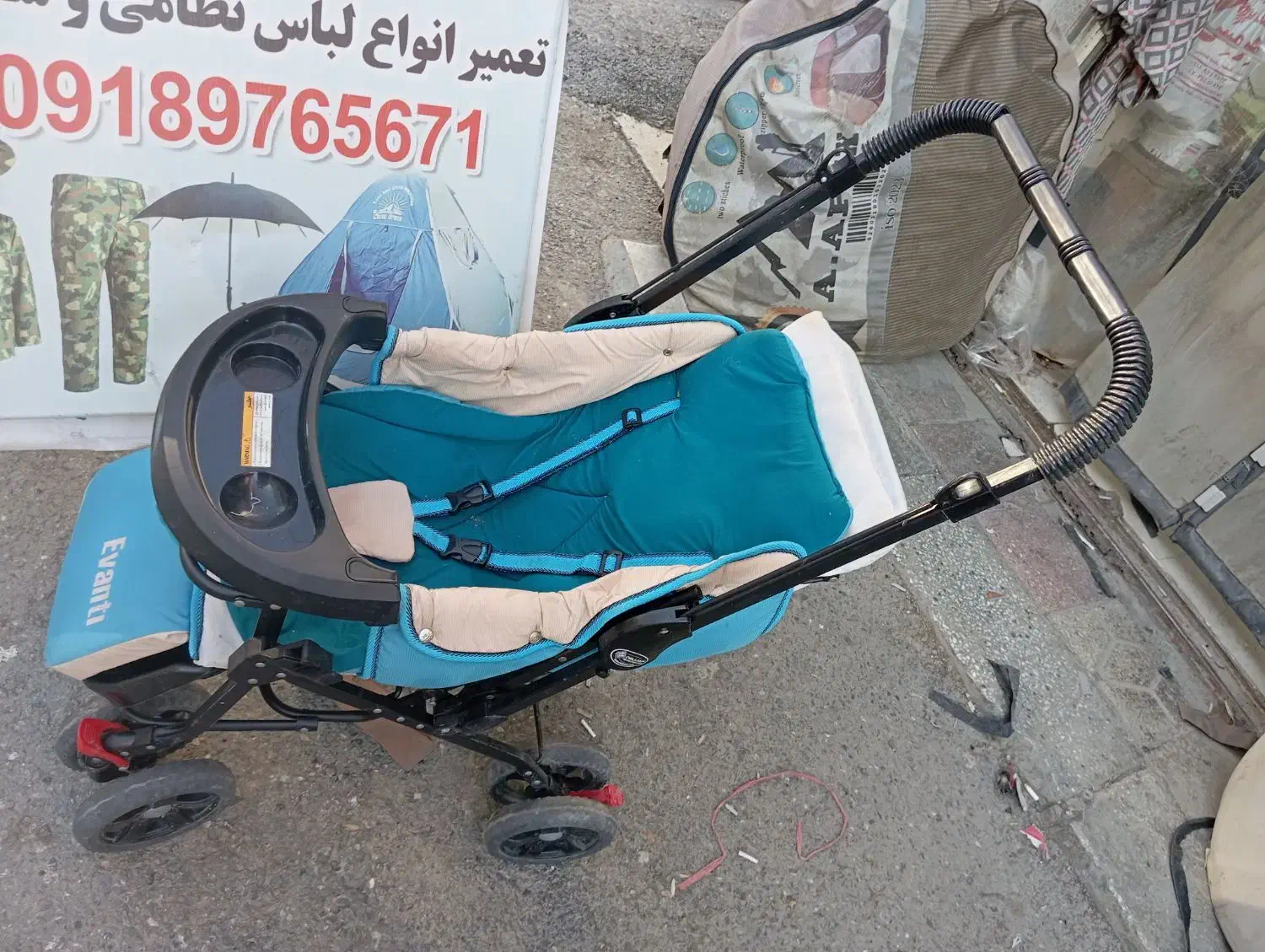 کالسکه ترتمیز کارکرد بدون عیب|کالسکه و لوازم جانبی|مریوان, |دیوار