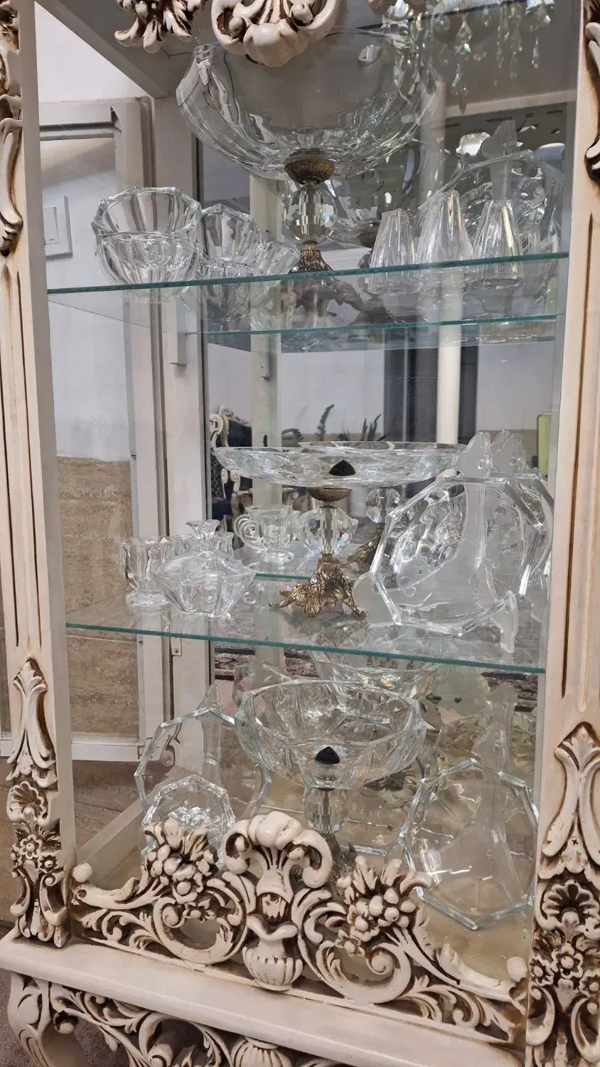 ظروف کریستال پذیرایی شش نفره|ظروف سرو و پذیرایی|چهاردانگه (تهران), |دیوار