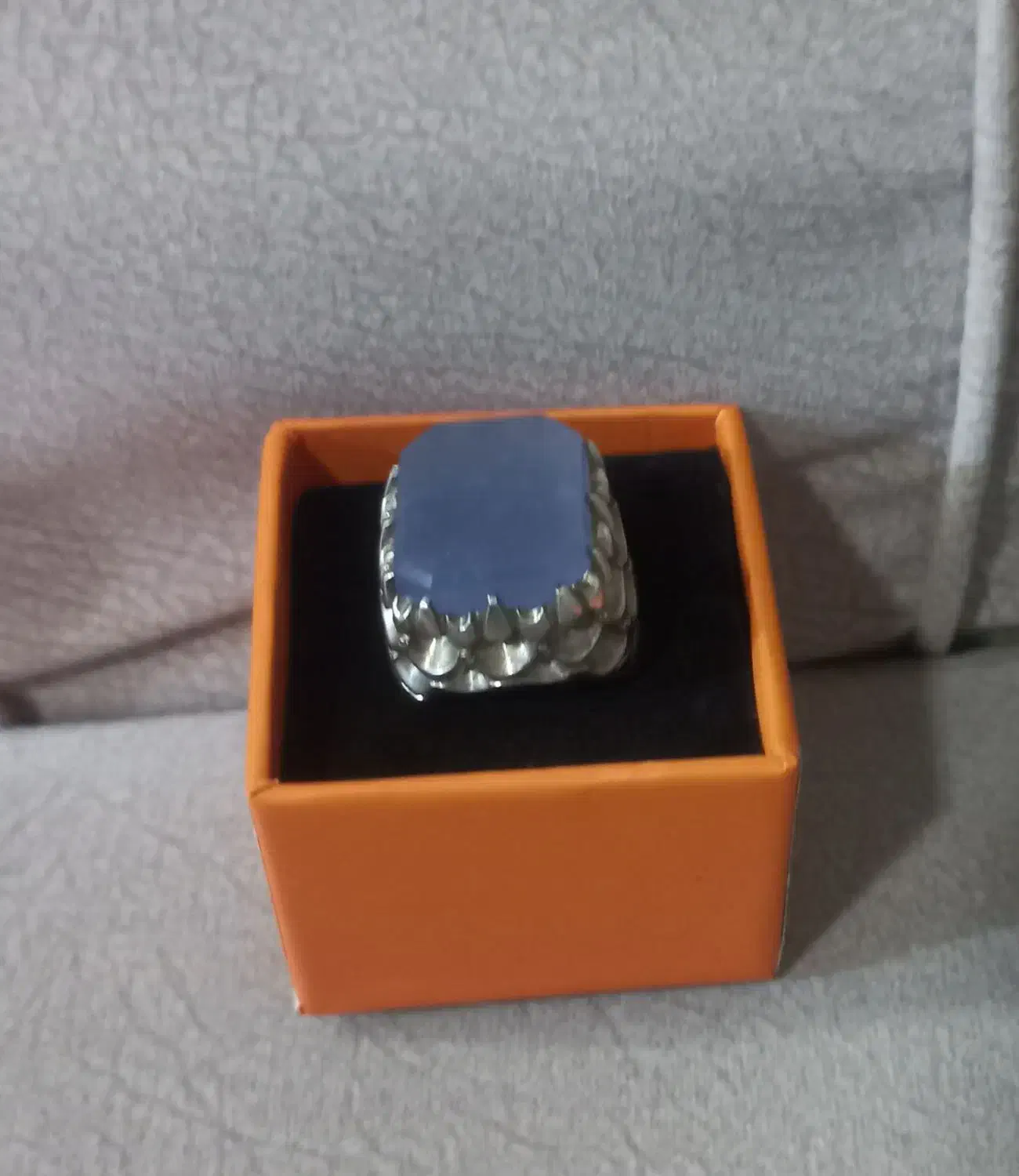 انگشتر سنگ کبودیاقوت|زیورآلات و اکسسوری|بندر ماهشهر, |دیوار