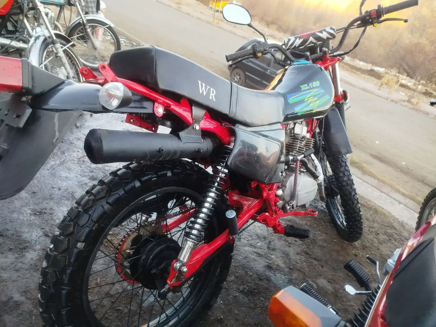 موتور سیکلت تریل xl|موتورسیکلت|سراب, |دیوار