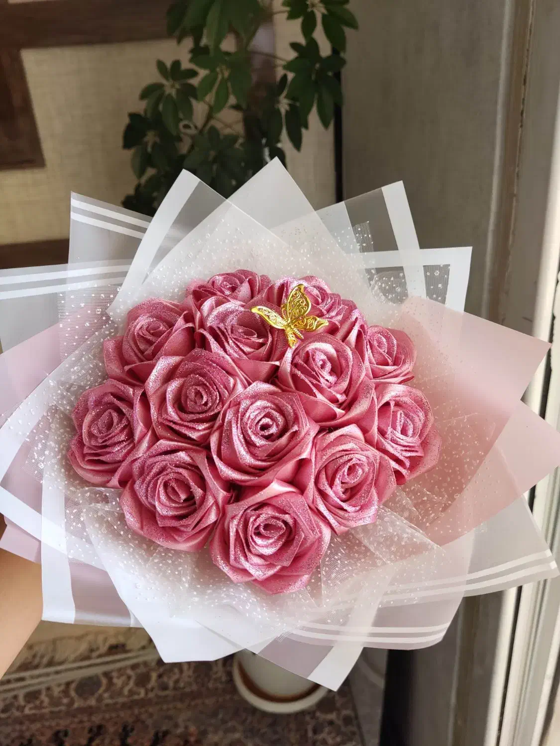 گلربانی ماندگار|گل مصنوعی|پرند, فاز ۳|دیوار