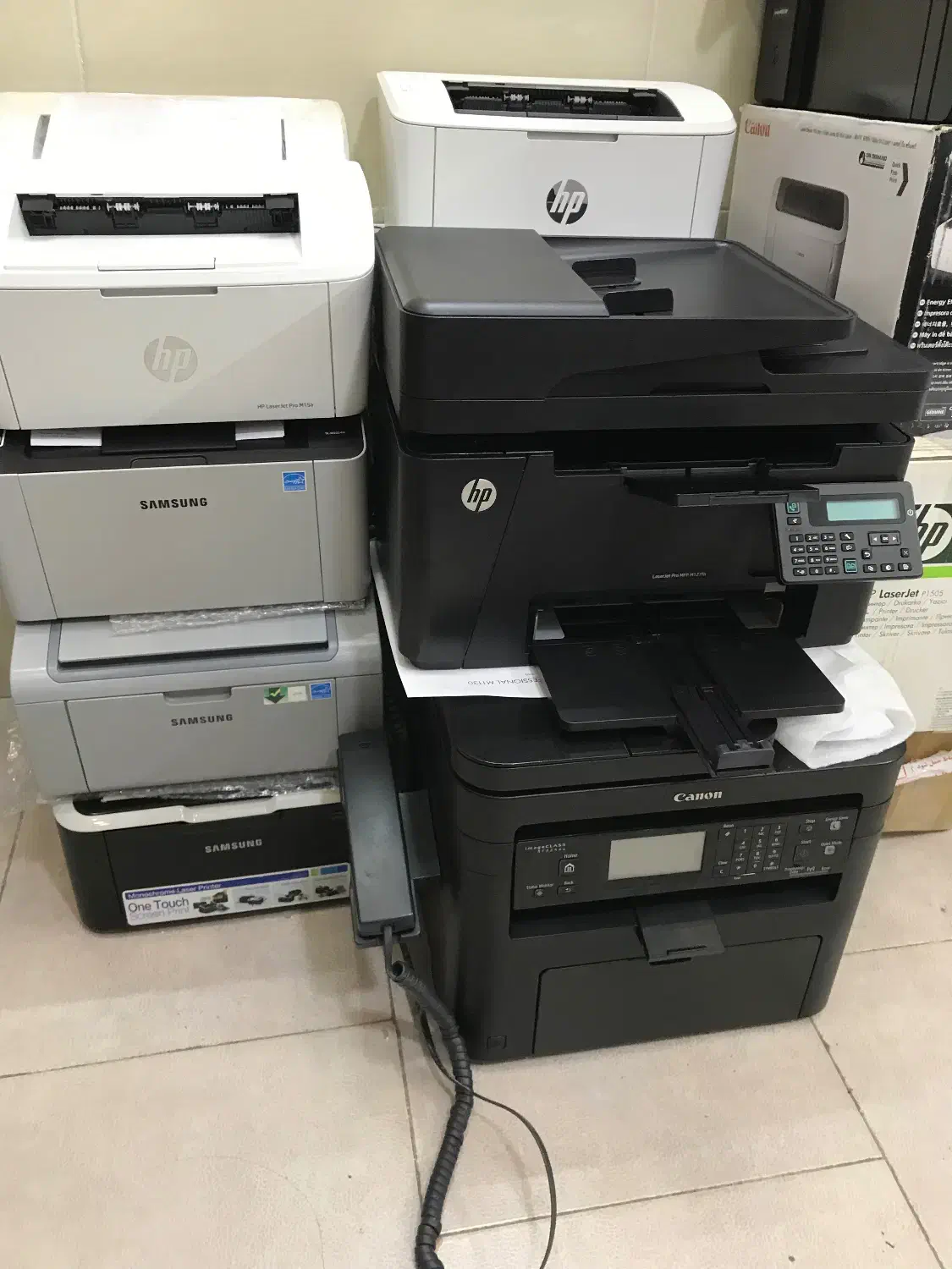 پرینتر لیزری چهارکاره حرفه ای hp 127fn با گارانتی|پرینتر، اسکنر، کپی، فکس|آمل, |دیوار