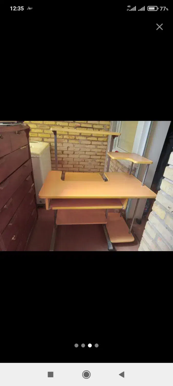 میزکامپیوتر نو و تمبز|میز تحریر و کامپیوتر|فولادشهر, B1|دیوار