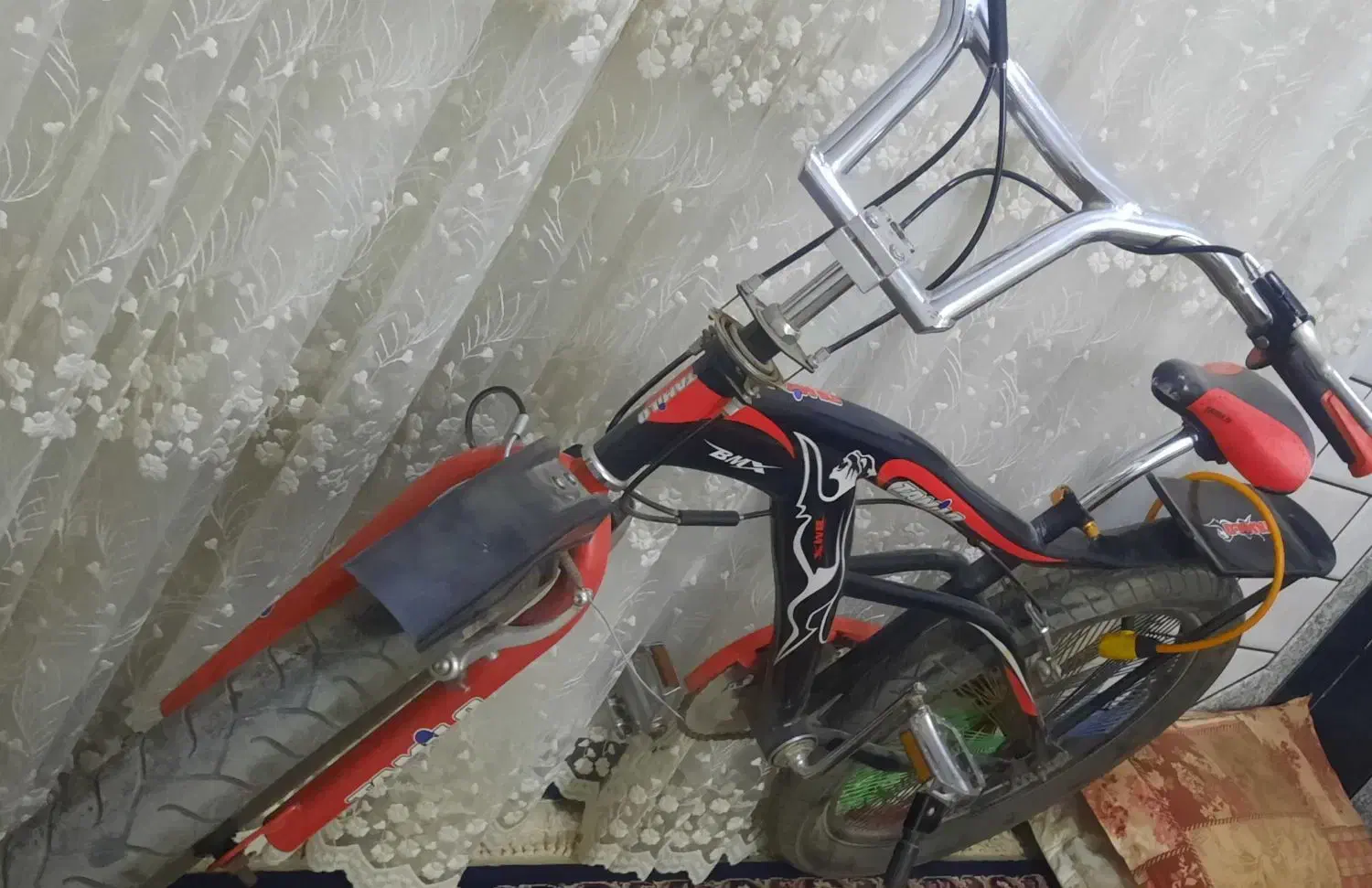 دوچرخه|دوچرخه، اسکیت، اسکوتر|کهنوج, |دیوار