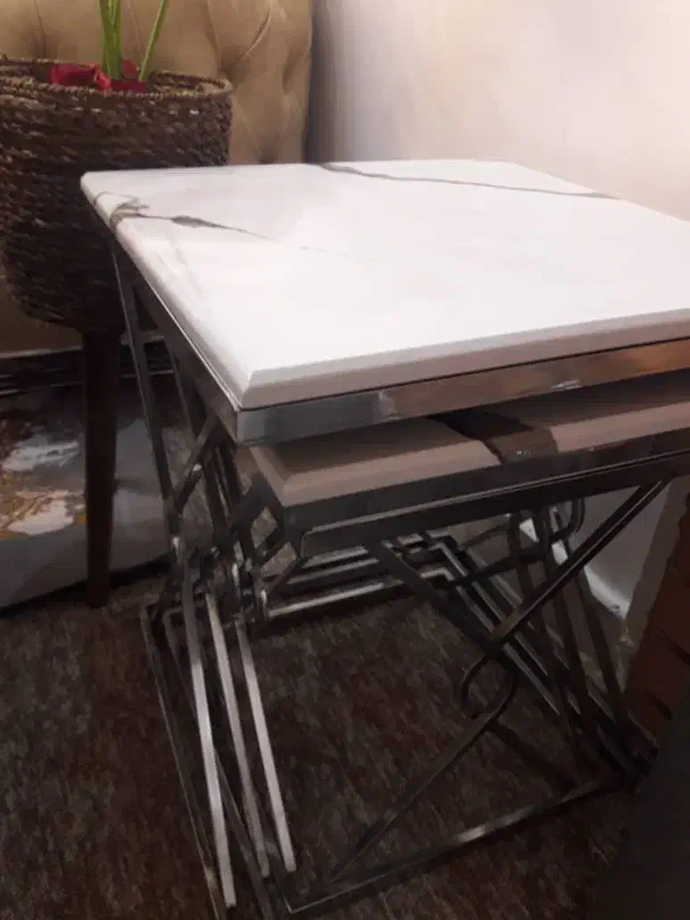 جلومبلی به همراه 3تا عسلی|مبلمان خانگی و میز عسلی|اهواز, شهرک اکباتان|دیوار