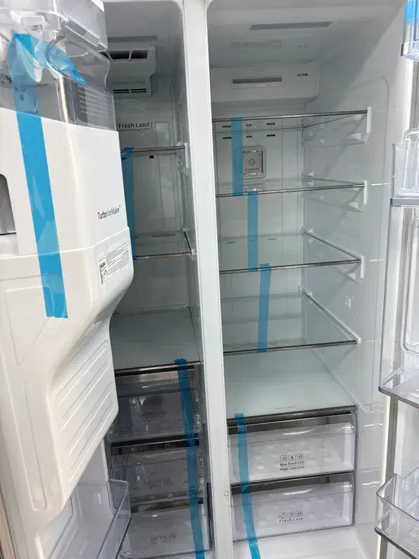 یخچال ساید بای ساید ۲۰۳۱ دوو،۳۷۳۰|یخچال و فریزر|تهران, شهرک شریعتی|دیوار