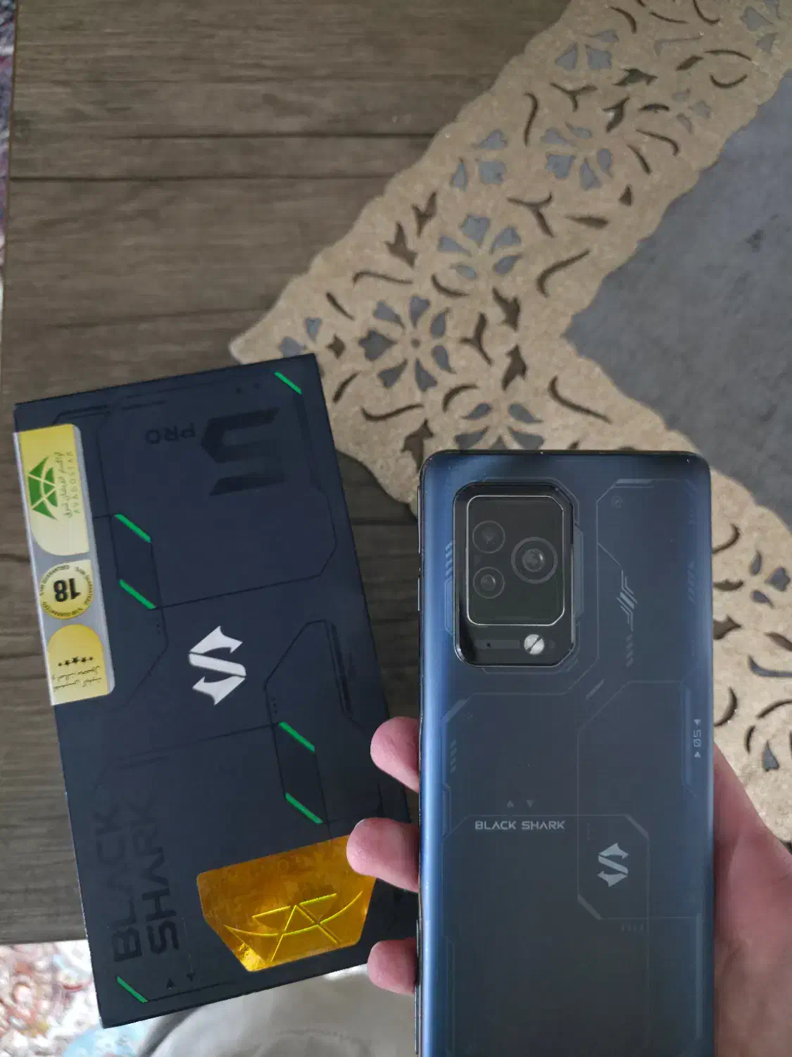 گوشی گیمینگ بلک شارک ۵ پرو black shark 5 pro|موبایل|فلاورجان, |دیوار