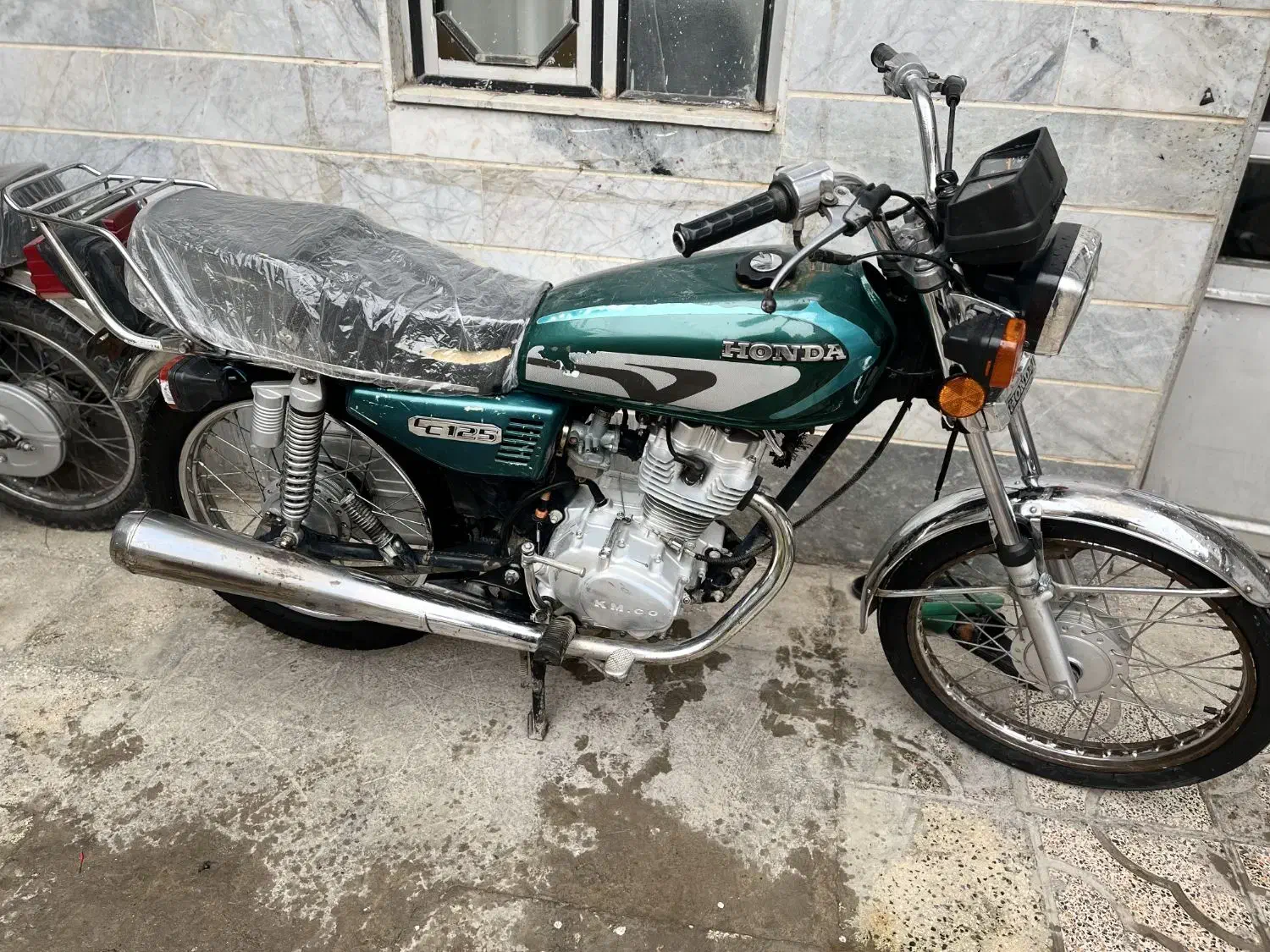 کبیرمدل93مزایده|موتورسیکلت|تاکستان, |دیوار