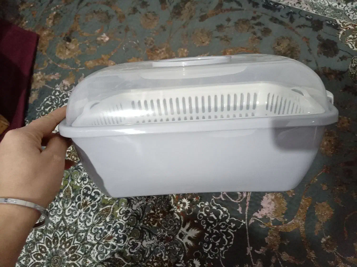 سبد نان و سبزی|ظروف نگهدارنده، پلاستیکی، یک‌بارمصرف|فولادشهر, مسکن مهر فولادشهر|دیوار